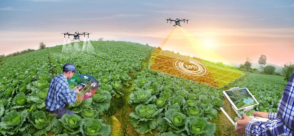 drones delivering nutrients - The Role of Autonomous Technology in Modern Farming